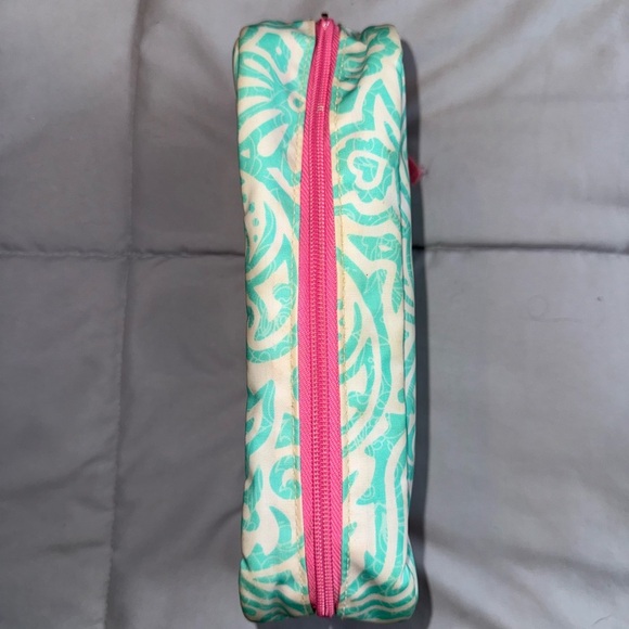 Scout Cosmetic Bag in Teal and Pink - Picture 2 of 6
